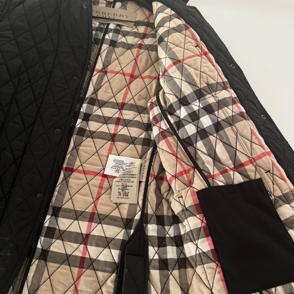 Burberry - Diamond Quilted Mens Jacket - Picture 3 of 4